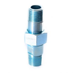 Universal Asiento Plano Macho Galvanizado